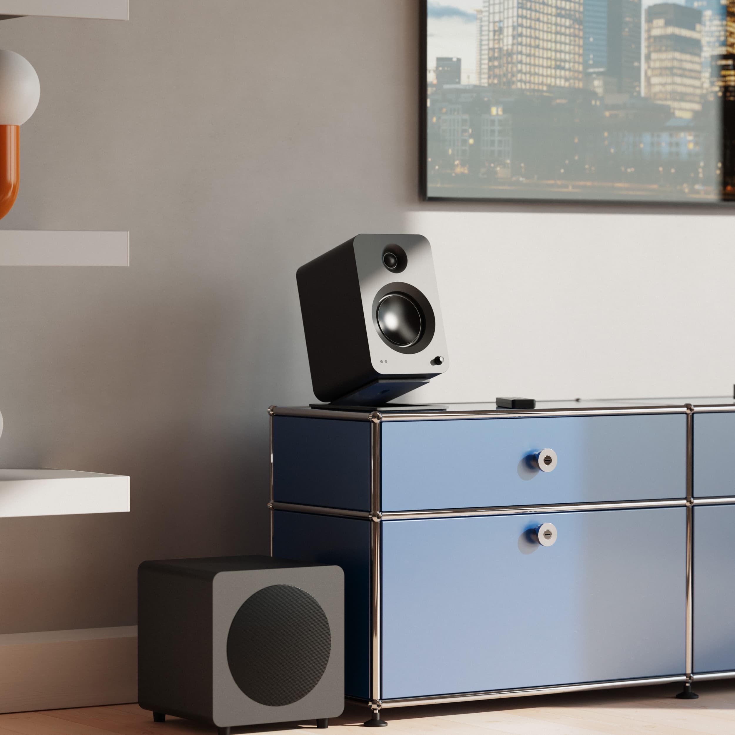 REN Active Bookshelf Speakers with HDMI ARC | Kanto Audio