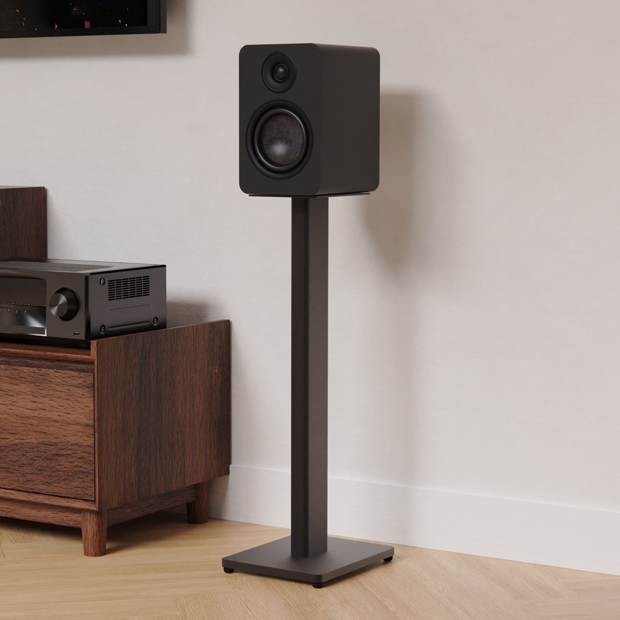 ST Series Affordable Bookshelf Speaker Floor Stands | Kanto Audio