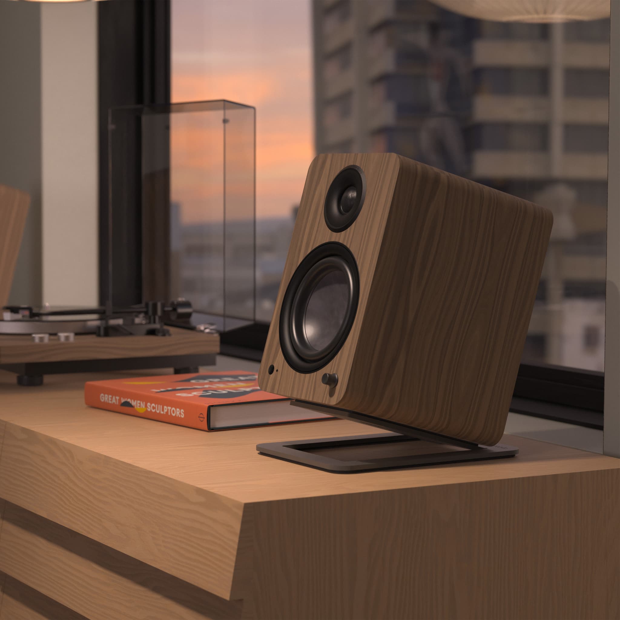 Next Gen YU6 G2 Powered Bookshelf Speakers with Phono | Kanto Audio